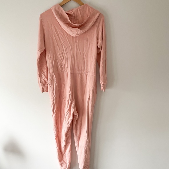 Smash + Tess // Harris Hoodie Romper in Pretty Pink - Picture 3 of 6